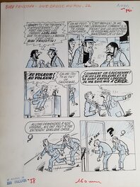 Planche originale - Bibi Fricotin - Une brosse au poil - planche 06