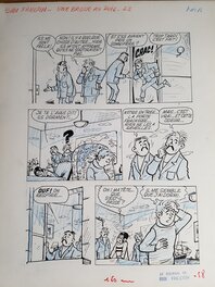 Planche originale - Bibi Fricotin - Une brosse au poil - planche 07