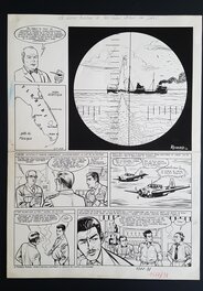 Claude Renard - Les belles histoires de l'oncle Paul - Le sous-marin se cachait dans un parc - planche - Comic Strip