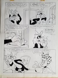 unknown - Titi et gros Minet - Le grand menage - planche 04 - Comic Strip