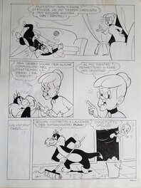 unknown - Titi et gros Minet - Le grand menage - planche 07 - Comic Strip