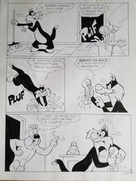unknown - Titi et gros Minet - Le grand menage - planche 08 - Comic Strip