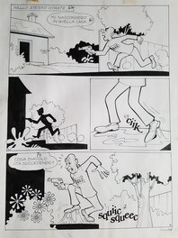 unknown - Titi et gros Minet - Le grand menage - planche 12 - Comic Strip