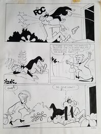 unknown - Titi et gros Minet - Le grand menage - planche 14 - Comic Strip
