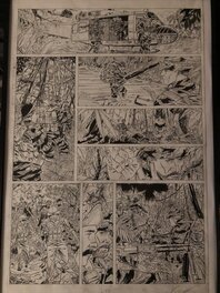 Michel Koeniguer - Misty Mission T2 En enfer comme au Paradis - Planche originale