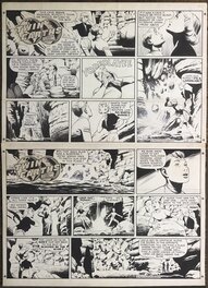 Alden McWilliams - TWIN EARTHS - deux sundays 1956 - Comic Strip