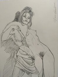 Giovanna Casotto - Autoportrait - Illustration originale