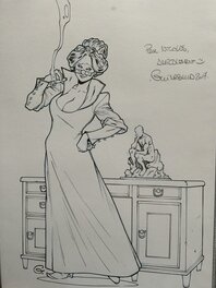 Sylvain Guinebaud - Miss Crumble 7 detectives - Original Illustration