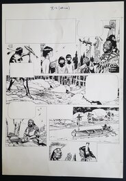 Attilio Micheluzzi - Americani - planche - Comic Strip