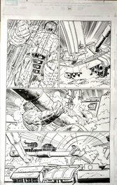 John Romita Jr. - World War Hulk #3 - Hulk Play Tank Tennis! - Comic Strip