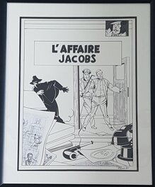 Blake et Mortimer - L'affaire Jacobs - projet couverture