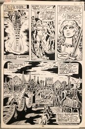 Frank Thorne - Red Sonja #4 p16 - Planche originale