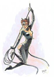 Alessandro Barbucci - Catwoman par Barbucci - Original Illustration
