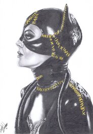 Bruna Celeghim - Catwoman par Celeghim - Original Illustration