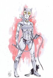 Radja Sauperamaniane - Catwoman par Sauperamaniane - Original Illustration