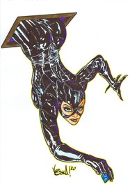 Viska - Catwoman par Viska - Illustration originale