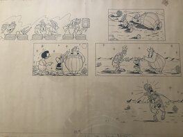 Studio Uderzo - Les 12 travaux d asterix - Planche originale
