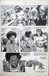 John Buscema - Conan (Savage sword of), planche originale 17 - Planche originale