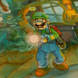 Luigi's mansion détail 2 Luigi's mansion détail 2