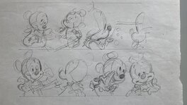 Claude Marin - Bébés Disney - Original art