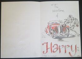 Harry sauve la planète - illustration en couleurs - crayonne