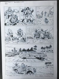 Bane Kerac - Frontlinies 3 p 12 - Planche originale