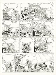 Eddy Ryssack - Colin Colas "L'appel des Tam-Tams" Planche 40 - Comic Strip