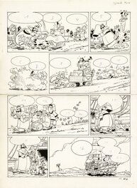 Eddy Ryssack - Colin Colas "L'île aux trésors" Planche 44 - Comic Strip