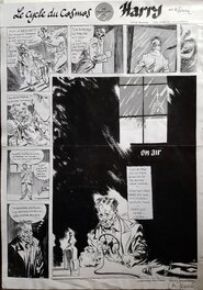 Al Severin - Harry sauve la planète - planche - Planche originale