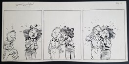 Al Severin - Les bonnes manières - strip pour une planche - Comic Strip