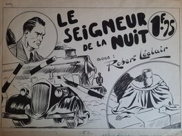 Chott - Le Seigneur de la Nuit, 1942 - Couverture originale