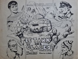Bob Dan - Le Tank des Glaces, 1947 - Original Cover
