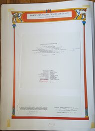 Justificatif de tirage à modifier Justificatif de tirage à modifier