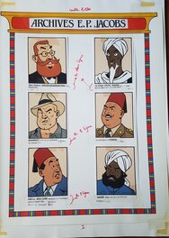 Planche des personnages à modifier