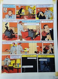 Planche imprimée avec une erreur à corriger