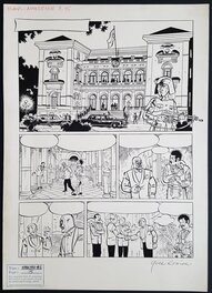 Yves Rodier - El spectro - planche tome 2 Trans-Amazonie - Planche originale