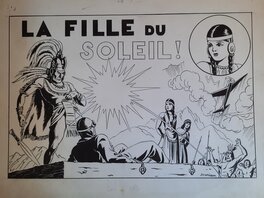 Jacques Souriau - La fille du Soleil, 1944 - Original Cover