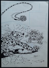 Batem - Marsupilami Cover - Original Cover