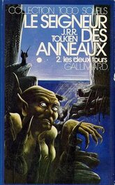 Le Livre Fantastique de J.R.R TOLKIEN 2 - Les Deux Tours , Éo Gallimard 1000 SOLEILS de 1980 .