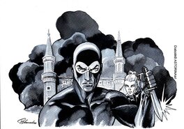 Palumbo' s Diabolik for " Urbinoir" exhibition. Palumbo' s Diabolik for " Urbinoir" exhibition.