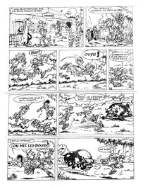 Nic - Spirou et Fantasio - Planche originale