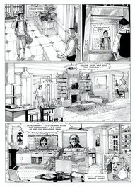 Jean Pierre Deruelles - La Compagnie Dorée planche 2 Paris - Comic Strip