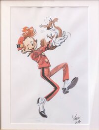 Yoann - Spirou par Yoann - Original Illustration