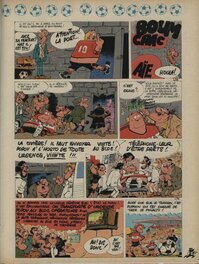Pré-Publication dans Spirou n°2215 (couleurs studio Leonardo)
