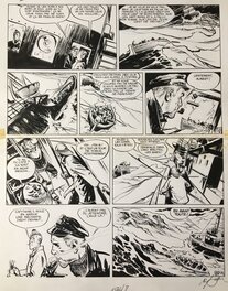 Alain Brisant / S.O.S. Bagarreur - Planche originale