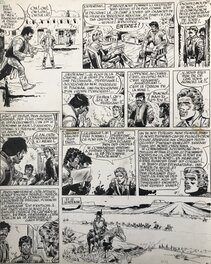 Jijé - L'or de personne Page 41 - Planche originale