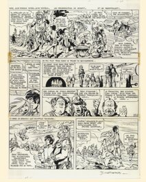 Jean-Claude Mézières - Alfovol - Planche originale