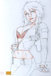 Pierre-Mony Chan - Cross Fire - Original Illustration