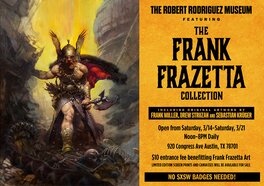 Expo Frazetta par Robert Rodriguez