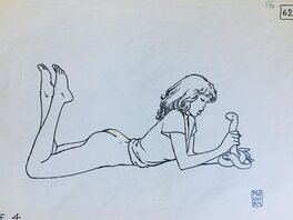 Milo Manara - Kamasutra - Illustration originale